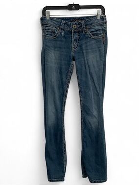 Silver Jeans Suki Bootcut Jeans in Medium Blue Wash